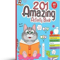 201 Amazing Activity Book - Fun Activities and Puzzles For Children: Spot The Difference, Logical Reasoning, Patterns & Tracing-8