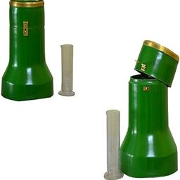 Rain Gauge With Plastic Measuring Cylinder Used By Meteorologists And Hydrologists Measure Rain Gauge 13 Inches (Pack Of 2 Pc)-29