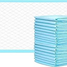 Absorbent Polymer Core & Ultra-Soft Surface | Disposable Bed Protector for Baby Diaper Changes, Elderly & Adult Bedwetting and Womens 60x90 cm 20PCS-image-74