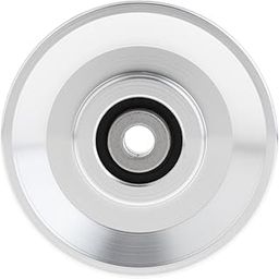 ATORSE Bearing Pulley Wheel Gym Accessory Universal for Cable Machine Gym Equipment 90mm Silver-picture-19