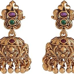 Fashion Jewellery Antique Stud Earrings, Best for Festive & Special Occasion-image-1