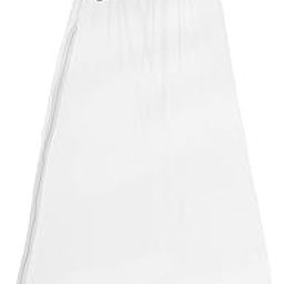 Amazon Brand - Solimo Mosquito Net for Baby Cradle Swing/Baby Jhula with Side Zip Opening, Blue (White Net, Blue Border)-17