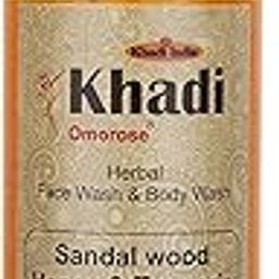 Khadi Omorose Sandalwood Honey Turmeric Face & Body wash-210 ml | For Glowing & Radiant skin-54