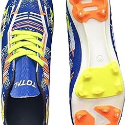 Total Football Stud Shoes for Men|Better Control & Lightweight Comfort|High-Performance Football Shoes with TPU Sole & Direct Injection Molding|Ideal for Hard Surfaces & Artificial Turf-picture-0