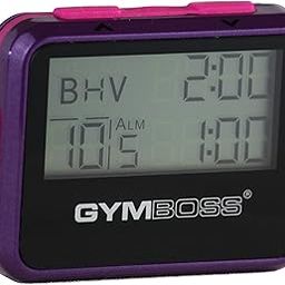 Interval Timer and Stopwatch - VIOLET / PINK METALLIC GLOSS-8
