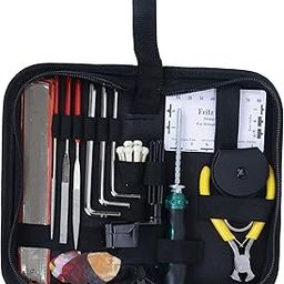 Juarez Guitar Maintenance, Set-up and Repair 23 Piece Tool Kit for Ukulele, Acoustic, Electric and Bass Guitars-image-96