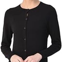 Womens Cotton Wool Casual Round Neck Pullover Sweater (Black)-image-14