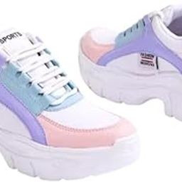 Women?s Shoes ? Stylish, Comfortable & Durable Footwear for Casual, Sports, Formal & OutdoorWHITE-07SIZE-7 Multicolor-image-67
