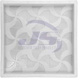 JS DESIGNER TILES PRODUCT | Chequered Tiles Mould 12"X12" (DAMRU) | Plastic Tile Mould | Cement Tile Mould | Floor Tile Mould | Interlocking Tile Mould | Silicone Plastic Tile Mould (Make in India)-30