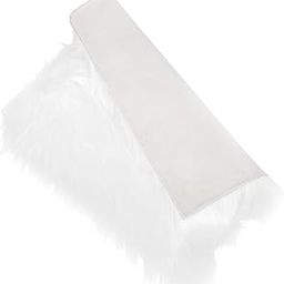 Beauty Empire Fur Nail Mat Soft Fur Nail Art Mat Plush Nail Art Table Mat Washable Soft Fur Background Photo Tool Manicure Practice Cushion Rest Pad for Woman Girls White-image-9