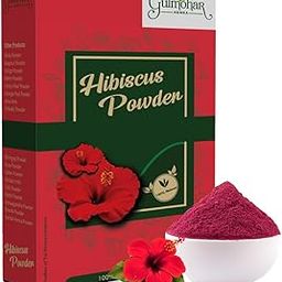 Gulmohar 100% Pure Organic Hibiscus Flower Powder For Hair & Skin Care | Face and Hair Mask Gudhal Ke Phool Powder For Dull Hair & Dry Scalp - 100g-image-57