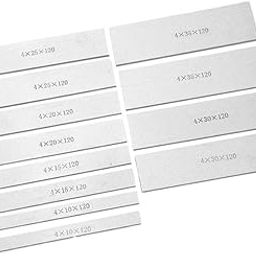 MERISHOPP 12x Parallel Block Set Easy to Use Tool Set for Milling Machine Repair Lathe-10