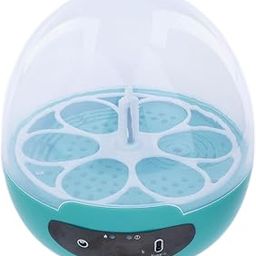 Jazzy Pearls®Mini Egg Incubator for Kids with Light Intelligent Hatcher 6 Egg Auto Blue|Pet Supplies | Bird Supplies | Incubators|1 Piece Mini Egg Incubator-image-51