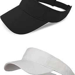 Men's & Women's Cotton Adjustable Visor Cap (Pack of 2)-image-13
