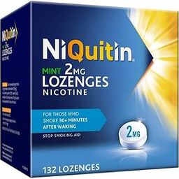 NiQuitin Mint 2 mg Lozenges - Effective Smoking Craving Relief - 132 Lozenges - Long-Lasting Effect - Reduce and Quit Smoking Aid-12