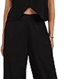 Women's Solid Texture Waistcoat Co-ord Set-image-63