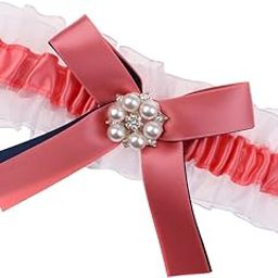 Romantic Diamante Bowknot Garter Wedding Reception Party Bridal Accessories-image-83
