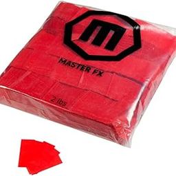 Tissue Confetti Flameproof Biodegradable 2 lb Bag (Red, 2lb Bag)-image-49
