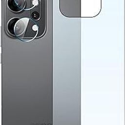 Ayra 3 layer Back transparent screen guard with Camera Lens Protector Compatible With Oppo Reno 14 pro 5g (Pack of 1)-0