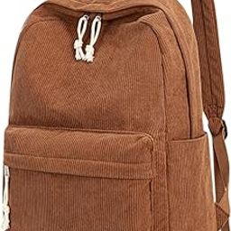 School & College Backpack for Teens Large 25L Corduroy Bookbag Lightweight for Girls Women Lightweight Travel Backpack-image-3