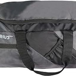 Sirius Gym Bag for Adult |Water Resistance |Polyester | Black Grey-image-21