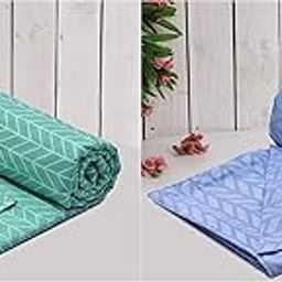 RRC Super Soft Brushed Microfiber Cotton Single Duvet Covers,Pack of 2,60X90(Inches) Duvet Cover/Comforter Cover/Rajai Cover/Floral/Blanket Cover/Quilt Cover with Zipper with Four Corner Ties-image-16
