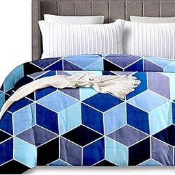 WELLFIT 200TC Soft pollyCotton King Size Duvet Cover II Razai Cover II Quilt Cover II Comforter Cover with Zipper 90x100 inch-image-16
