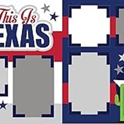 "This is Texas" Scrapbook Page Kit-image-37