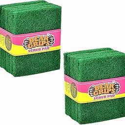 BEAR GRIPS Scrub pad for Utensils Cleaning in Kitchen Long Lasting Stain Removal Scrubber - Pack of 14-image-12