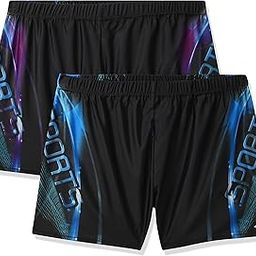 Mens Costume Is-009 Size 4XL Black Red with Is-009 Size 4XL Black Blue Pack of 2 and Swimming Goggles Is-508-image-91
