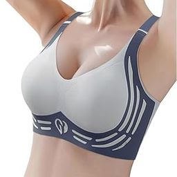Women's Wireless Push-Up Bra | Soft Lightly Padded Full Coverage Bra | Longline High Support Sports Bra for Workout, Gym & Yoga | Comfortable Everyday Bralette-picture-20