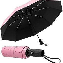 RJ Factory Auto Open/Close UV Umbrella – Windproof Travel Umbrella with SPF 50+ Sun & Rain Protection | Compact 3-Fold Design | Large Canopy, Lightweight & Portable-image-10