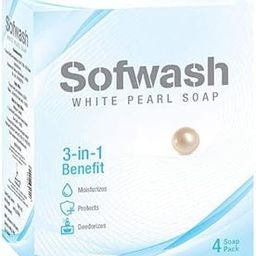 GREEN ORGANICS MODICARE SOFWASH WHITE PEARL SOAP (75GX4)-15