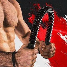 Power Twister Bar |20kg- Upper Body Exercise for Chest, Shoulder, Forearm, Bicep and Arm Strengthener | arm Exercise Equipment | arm Strength Equipment | Hand Gripper XZY-789-82
