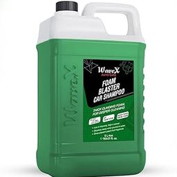 Wavex Foam Car Shampoo Concentrate 5Ltr pH Neutral, Extreme Suds Snow White Foam, Highly Effective on Dust and Grime-23