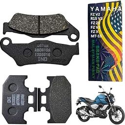 Medirich Lifesciences ® Brake Pads for YMHA - FZ V2, R15 V3, FZ 25, FZ V3, FZ X, MT-15 | Complete Set | Perfect Compatibility Bike Accessories for Safety and Style | (YMHA Front & Rear)-24