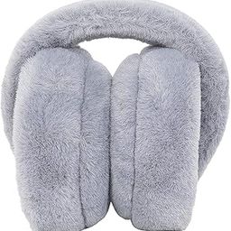 ( PACK OF 2 FOLDABLE Winter Outdoor Wear Adjustable Size Ear Muffs/Warmer for Kids, Girls and Women random colour-23