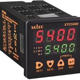 4+4 Digit Programmable Pre-set Counter/Timer, 2 Set Points, 48x48mm Selec XTC5400-10