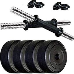 HASHTAG FITNESS 4 kg pvc weight with 14" dumbbell rod-image-54