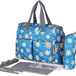 10 Baby Nappy Bags Diaper Mother Shoulder Maternity Mummy Handbag Waterproof NEW-image-1