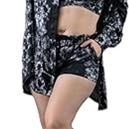 Padded 3 pcs Plus Size Swimset with Beachwear Coverup Shirts for Women |Swimming Suit for Women-picture-2
