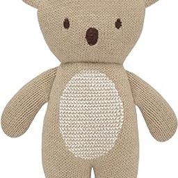 abracadabra Knitted Toy, Soft, Handcrafted Cuddly Companion for Babies, Safe, Non-Toxic, Plush Baby Toy, Perfect First Friend & Gift for Newborns, Toddlers & Kids - Milo The Teddy - Brown-image-8
