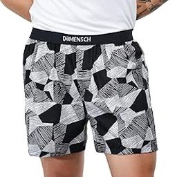 Printed Breeeze Inner Boxers for Men, Ultra-Light Boxers, 100% Cotton Shorts Pant for, Breathable Woven Inner Cotton Shorts.-image-54