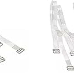 Invisible Clear Bra Strap Non-Slip Adjustable Bra Strap Soft Transparent Shoulder Strap 2_pair-image-98