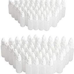 DIY Crafts Pack Of 50 Pcs, Combo Offer, Clear 5ml/10ml White Plastic Empty Squeezable Dropper Bottles Eye Liquid Droppe(Pack Of 50 Pcs, Combo Offer)-9
