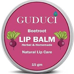 Guduci Beetroot Lip Balm, Lip Tint With Shea Butter, Cocoa Butter And Essential Oils For Dry, Damaged, Chapped Tinted Lips-image-43