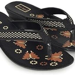 Airaqua Women Slippers Stylish Lightweight Flip Flops Comfortable PU Chappal for Girls Daily Use Soft Sole Open Toe Fashion Footwear-image-99