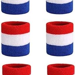 Style Along Multicoloured Fitness Bands Wrist Bands Sweat Bands Supporter for All Sports (Unisex)- Pack of 6-image-58
