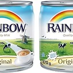 Rainbow Original Evaporated Milk, 170 Gm - Pack Of 2 (Imported)-image-24