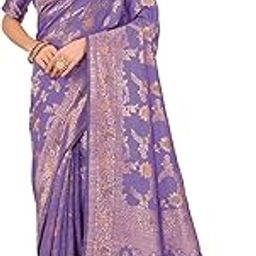 Elegant Kanjivaram Banarasi Art Silk Saree with Contrast Pallu and Zari Finish | Must-Have Sari for Festive Events, Reception, or Cultural Programs-picture-31